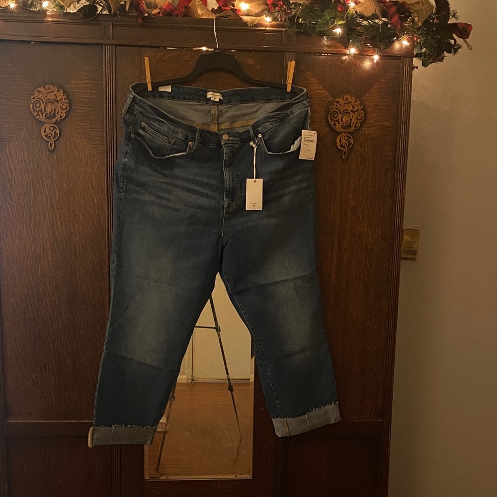 Good American Medium Blue Skinny Jeans